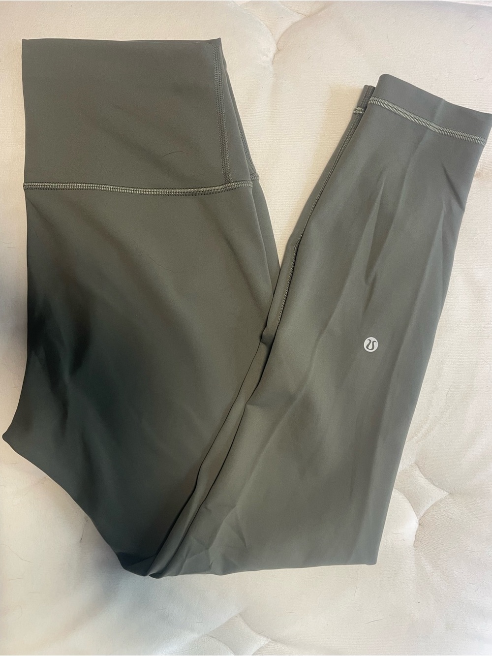 lululemon athletica Olive Green High-Rise Leggings